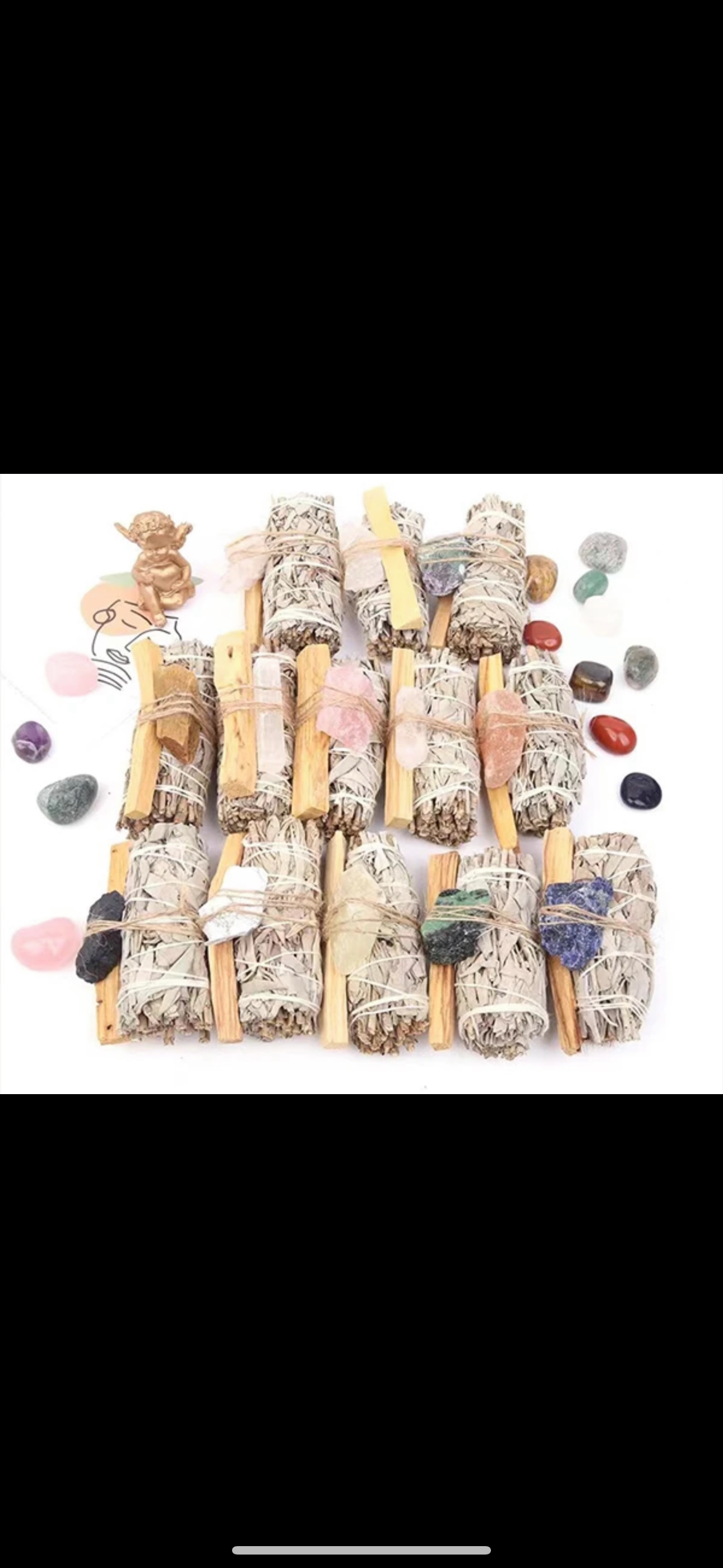 Sage, Palo Santo & Crystal Bundle
