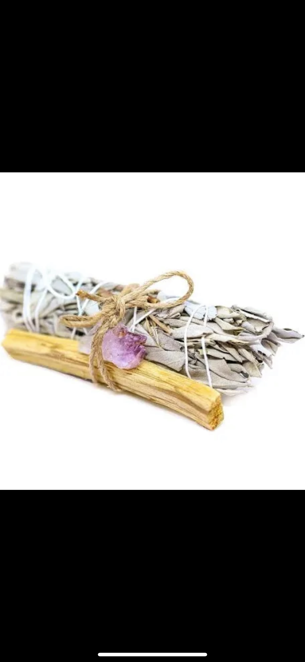 Sage, Palo Santo & Crystal Bundle