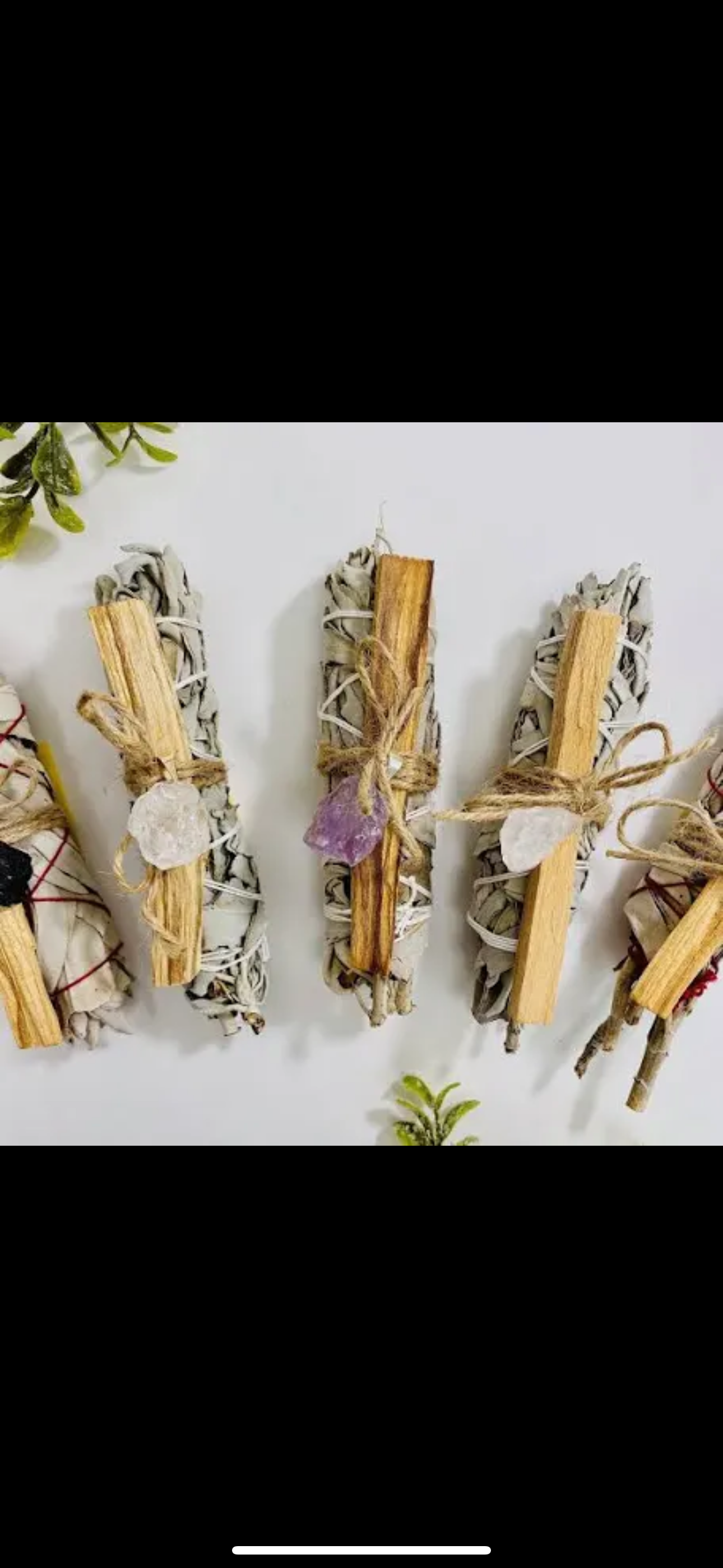Sage, Palo Santo & Crystal Bundle